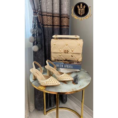 Miss Melisa Shoe and Bag 2024 Stylish Design for Special Invitations T246