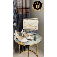 Miss Melisa Shoe and Bag 2024 Stylish Design for Special Invitations T248