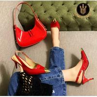 Miss Melisa Shoe and Bag 2024 Stylish Design for Special Invitations T242