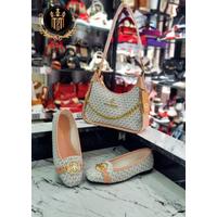Miss Melisa Chaussure et Sac MK Flats MK107