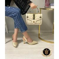 Туфли и сумка Miss Melisa 2024, стильный дизайн для особых приглашений T249