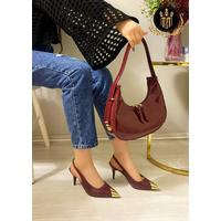 Miss Melisa Shoe and Bag 2024 Stylish Design for Special Invitations T245