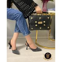 Туфли и сумка Miss Melisa 2024. Стильный дизайн для особых приглашений T247